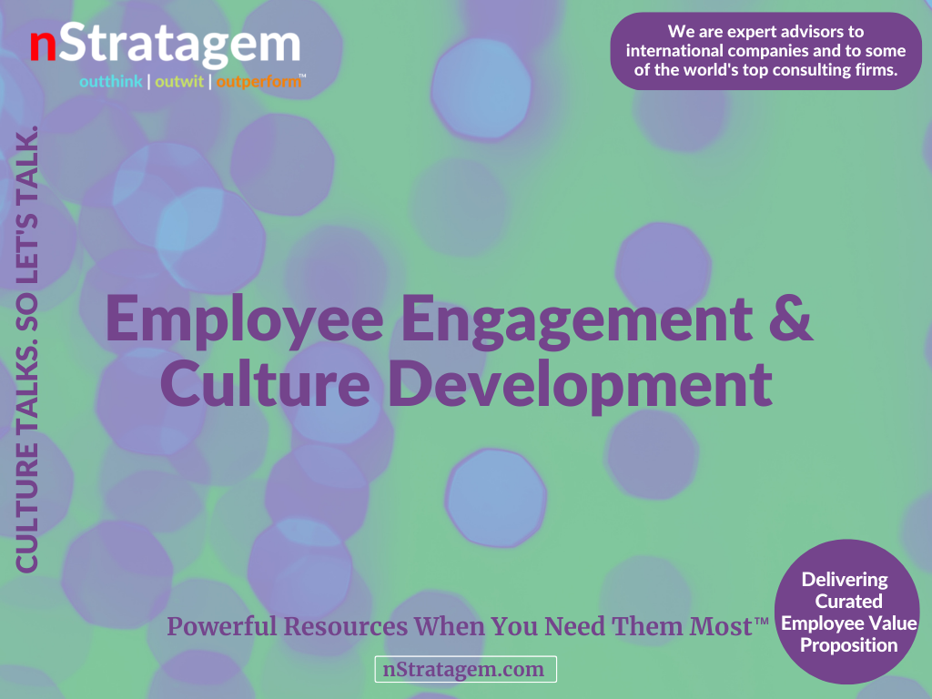Read more about the article EMPLOYEE ENGAGEMENT and CULTURE DEVELOPMENT