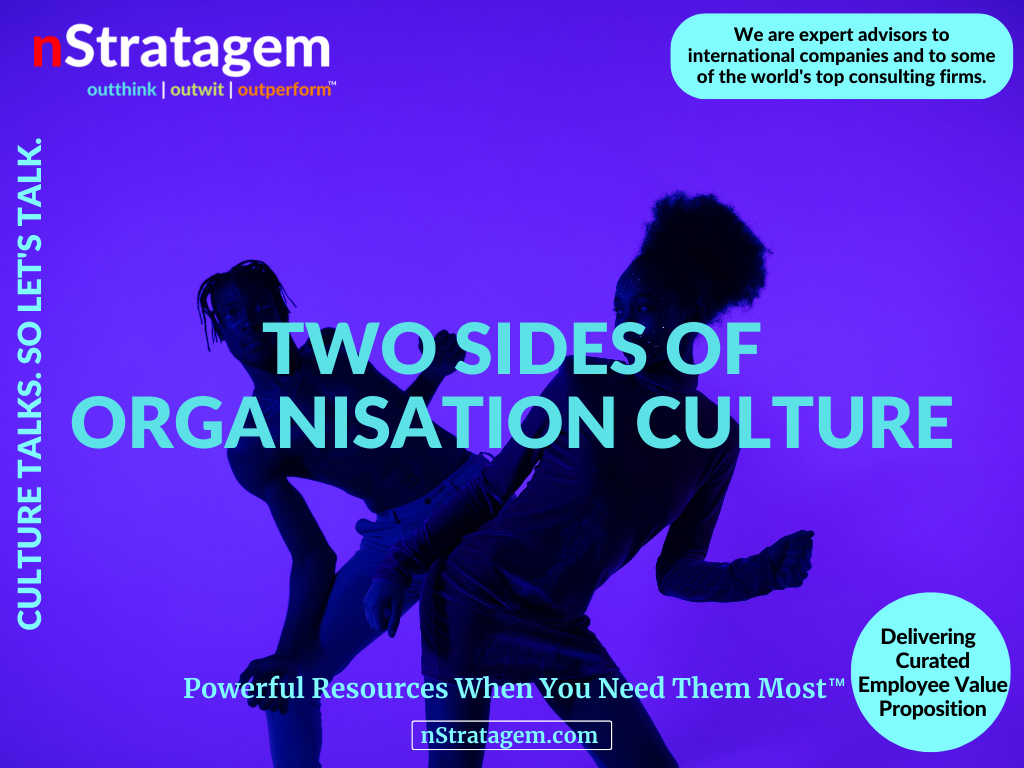TWO SIDES OF ORGANISATION CULTURE